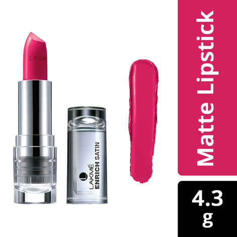 Buy Lakme Enrich Satin Lip Color - Shade P165 (4.3 g) - Purplle