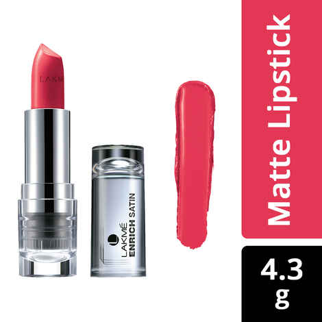 Buy Lakme Enrich Satin Lip Color - Shade R364 (4.3 g) - Purplle