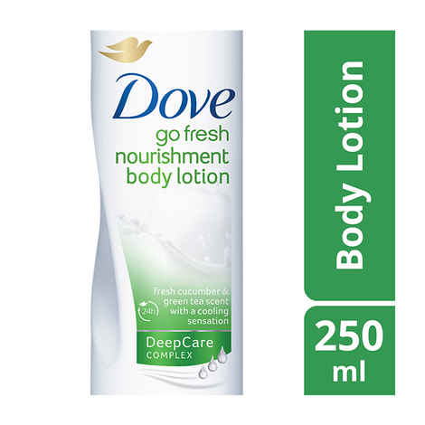 Buy Dove Go Fresh Body Lotion (250 ml) - Purplle