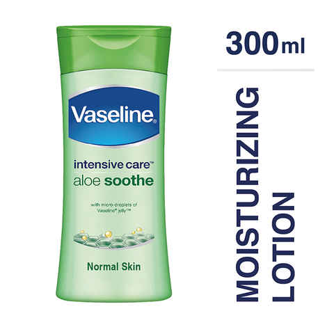 Buy Vaseline Intensive Care Aloe Soothe Body Lotion (300 ml) - Purplle