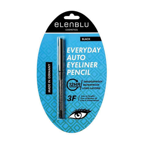 Buy Elenblu Everyday Auto Eyeliner Pencil 12-hours Long Lasting (0.35 g) - Purplle