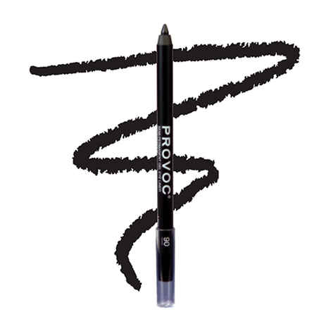 Buy Provoc Gel Eye Liner Black Water Proof 90 Limo Service (1.2g) - Purplle
