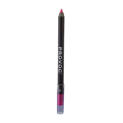 Buy Provoc Gel Lip Liner Water Proof 14 Lip Service (1.2g) - Purplle