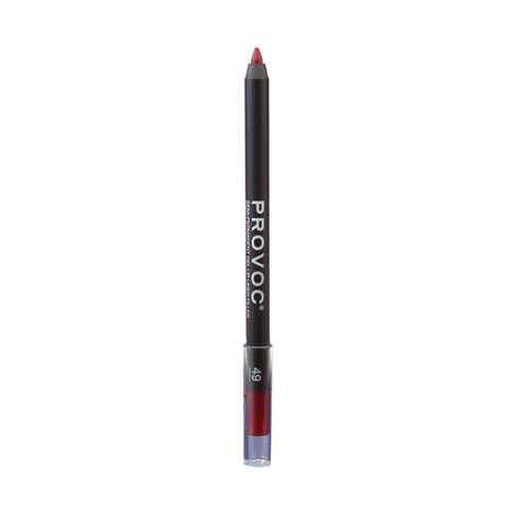Buy Provoc Gel Lip Liner Water Proof 49 Sexy Scarlet (1.2g) - Purplle
