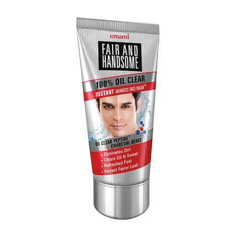 Buy Fair And Handsome 100% Oil Clear Face Wash (50 g) - Purplle