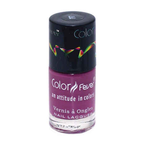 Buy Color Fever Absolute Matt Nail lacquer Matt Plum,0.30 Ounce' - Purplle