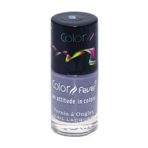 Buy Color Fever Absolute Matt Nail lacquer Matt Purple Ash,0.30 Ounce - Purplle