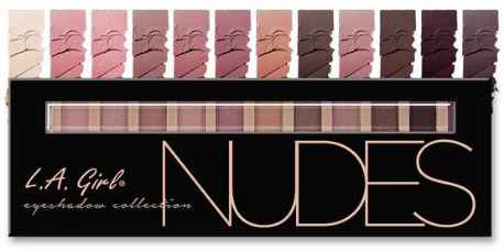 Buy L.A. Girl beauty Brick Eyeshadow-Nudes (12 g) - Purplle