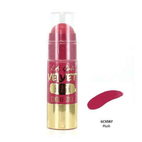 Buy L.A. Girl velvet Contour Blush Stick-Plush 5.8 g - Purplle