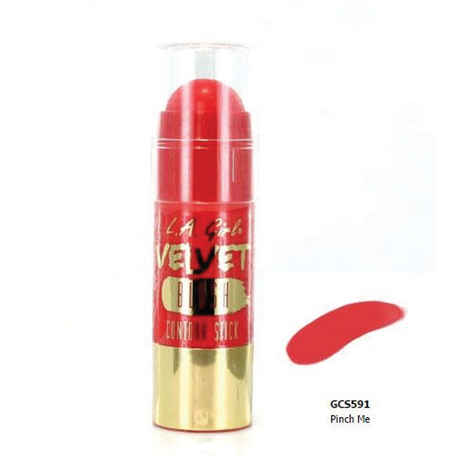 Buy L.A. Girl velvet Contour Blush Stick-Pinch Me 5.8 g - Purplle