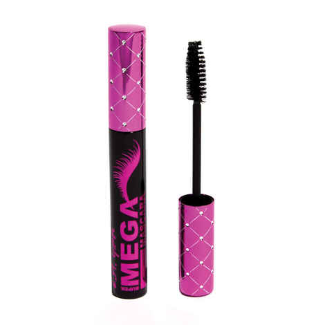 Buy L.A. Girl Super Mega Mascara Very Black 8.5 g - Purplle