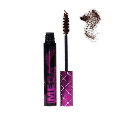 Buy L.A. Girl Super Mega Mascara Dark Brown 8.5 g - Purplle