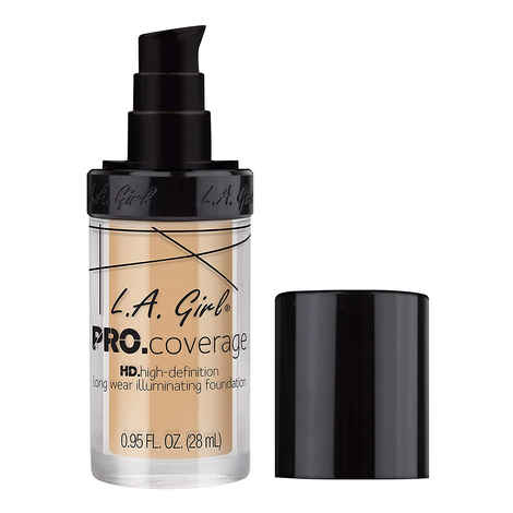 Buy L.A. Girl pro Coverage HD Foundation-Fair 28 ml - Purplle