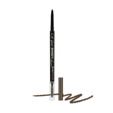 Buy L.A. Girl shady Slim Brow Pencil-Medium Brown 0.08 gm - Purplle