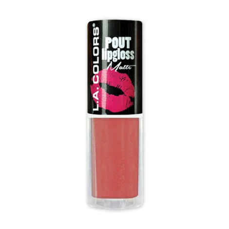 Buy L.A. Colors Pout Matte Lip Gloss - Angel Kisses 4 g - Purplle