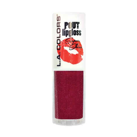 Buy L.A. Colors Pout Shiny Lip Gloss - Muah 4 g - Purplle