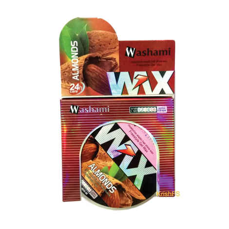 Buy Washami Professional Almond Gel Wax 24 Hour Hair Styler Care 150 mg - Purplle