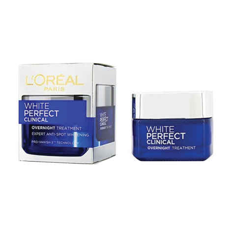 Buy L'Oreal Paris White Perfect Clinical Overnight Treatment Cream (50 ml) - Purplle