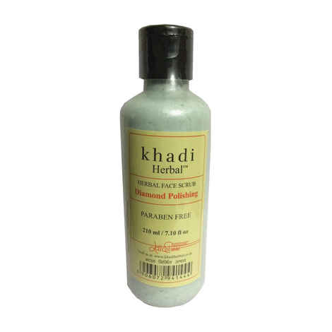 Buy Khadi Herbal Face Scrub Diamond Polishing 210 ml - Purplle