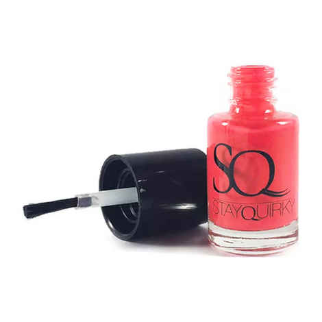 Buy Stay Quirky Nail Polish, Coral Nail Swag 520 (6 ml) - Purplle