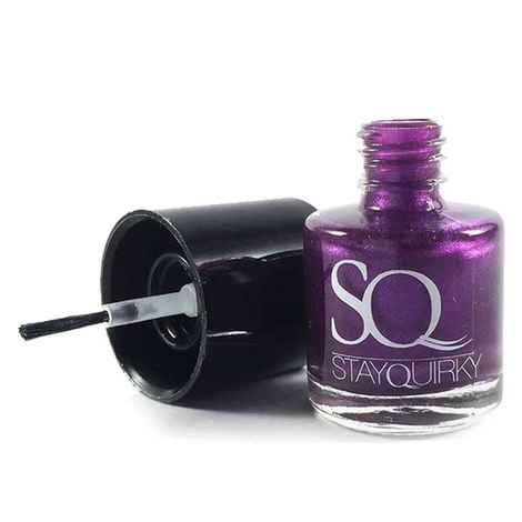 Buy Stay Quirky Nail Polish, Satin Effect, The Other Queen 867 - Purplle