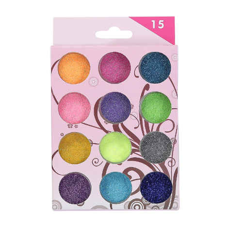 Buy Nails&More NLA-5 12 Glitter Set - Purplle