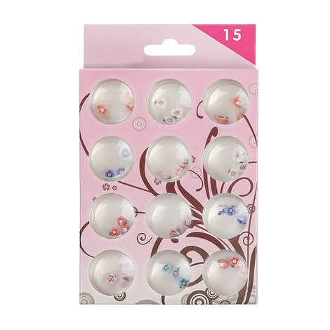 Buy Nails&More NLA-10 12 pc 3d - Purplle