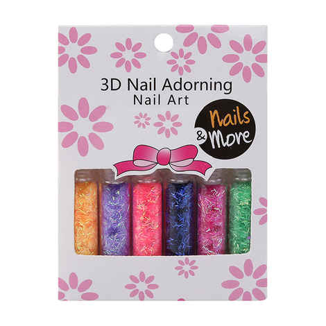 Buy Nails&More NLA-23 6 Glitter Set - Purplle