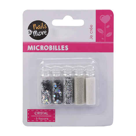 Buy Nails&More NLA-26 5 Glitter Set - Purplle