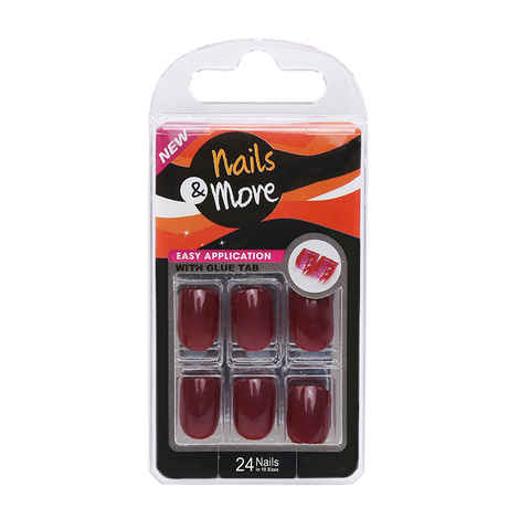 Buy Nails&More Press On Nails sen05 - Purplle