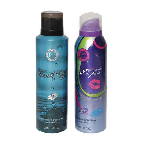 Buy York Entity Him & Her Deodorant Set Gift Combo-21U - Purplle
