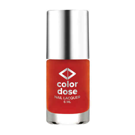 Buy Color Dose Matt B.Red 03 Nail Polish - Purplle