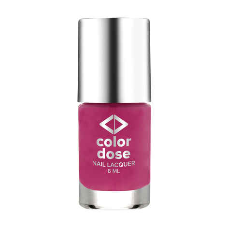 Buy Color Dose Matt Blonde Pink 38 Nail Polish - Purplle