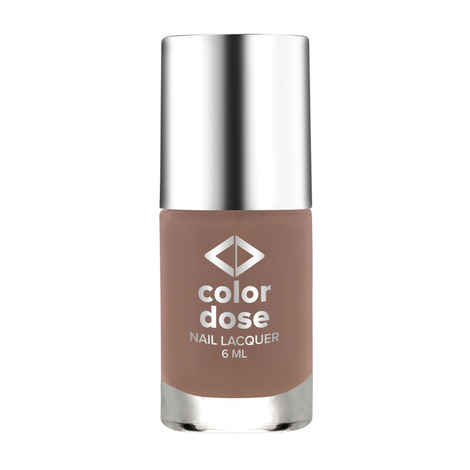 Buy Color Dose Matt Hazel Nut 22 Nail Polish - Purplle