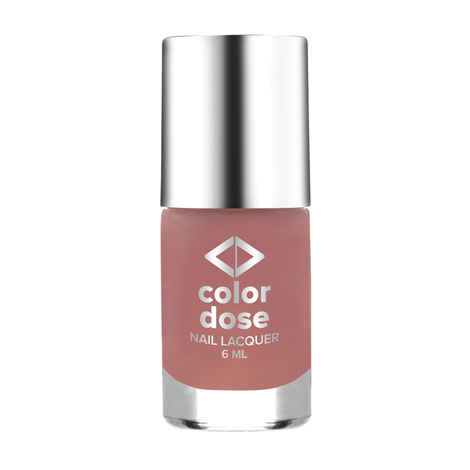 Buy Color Dose Matt Naked 16 Nail Polish - Purplle