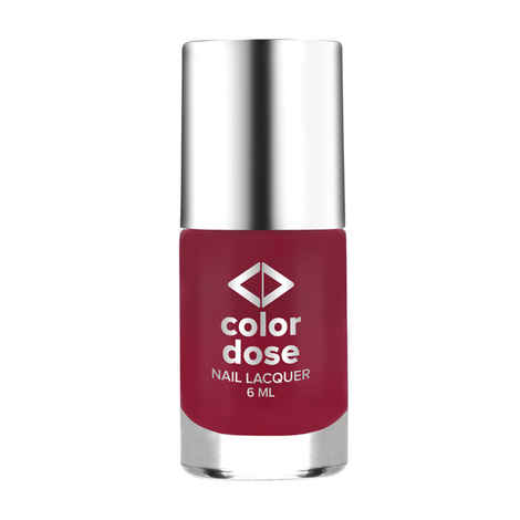 Buy Color Dose Matt Queen 53 Nail Polish - Purplle