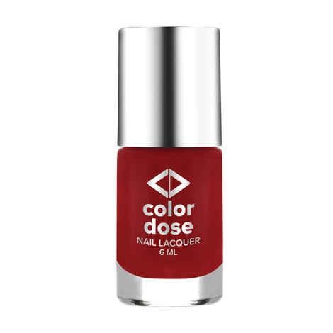Buy Color Dose Ready Red 15 Nail Polish (6 ml) - Purplle