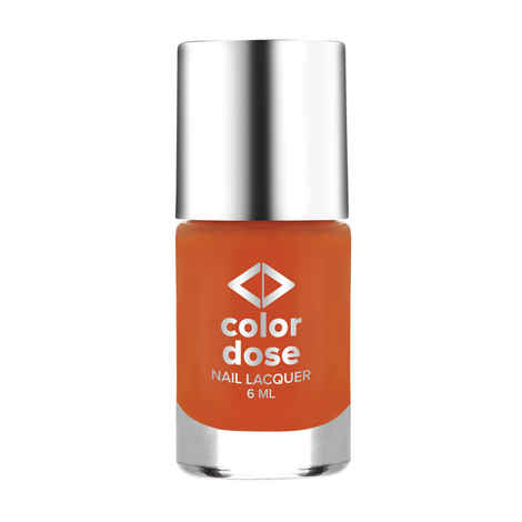 Buy Color Dose Matt Squash 34 Nail Polish - Purplle