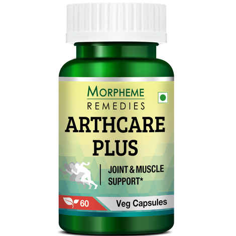 Buy Morpheme Arthcare Plus Caps - 500mg Extract - 60 Veg Caps - Purplle