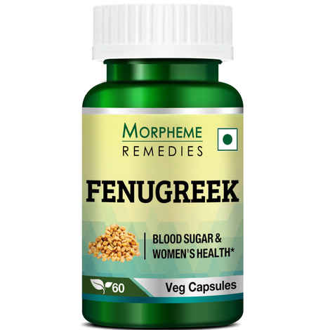Morpheme Fenugreek 500mg Extract 60 Veg Caps