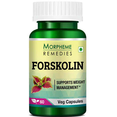 Morpheme Forskolin - 20% Coleus Forskohlii & Energy - 500mg Extract 60 Veg Caps