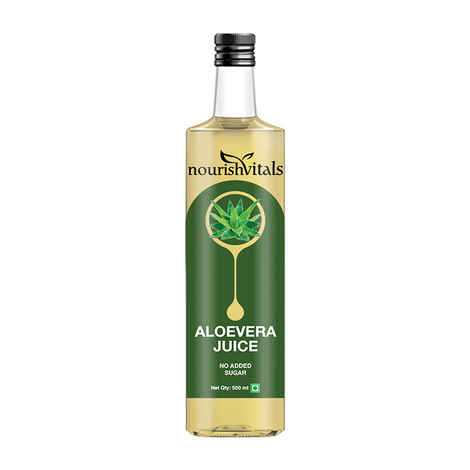 NourishVitals Aloevera Juice - No Added Sugar - 500ml
