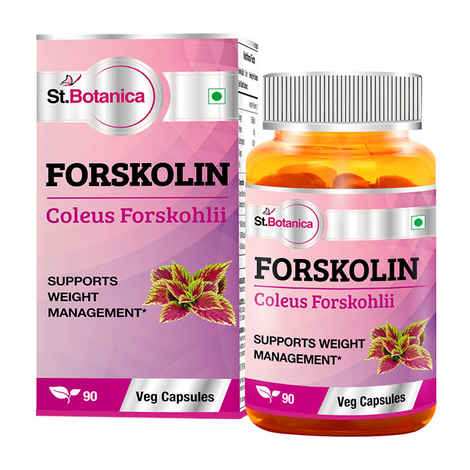 Buy St.Botanica Forskolin 500mg Extract - 90 Veg Caps - Purplle