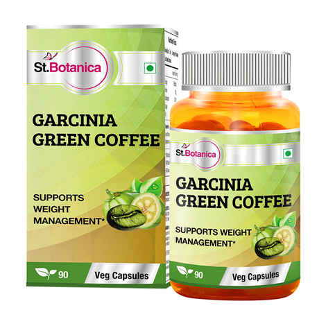 St.Botanica Garcinia Green Coffee Bean Extract - 90 Veg Caps