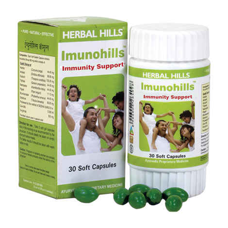 Buy Herbal Hills Imunohills 30 Capsule - Purplle