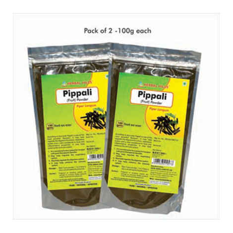 Buy Herbal Hills Pippali Fruit Powder - 100 Gms Powder - Purplle