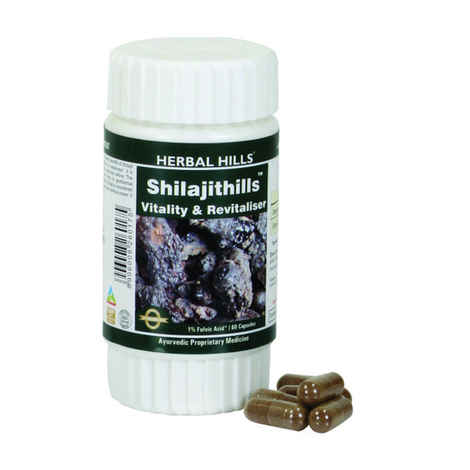 Buy Herbal Hills Shilajithills 60 Capsule - Purplle