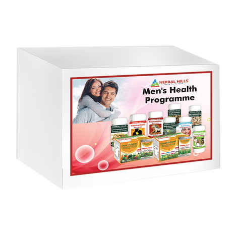 Buy Herbal Hills Men'S Health Programme - 10 Products (Vitomanhills, Ashwagandhahills, Imunohills, Wheat-O-Power Orange Flavour, Revivehills, Muslihills, Gokshurhills, Calmhills, Super Vegiehills Orange Flavour, Triphalahills) - Purplle