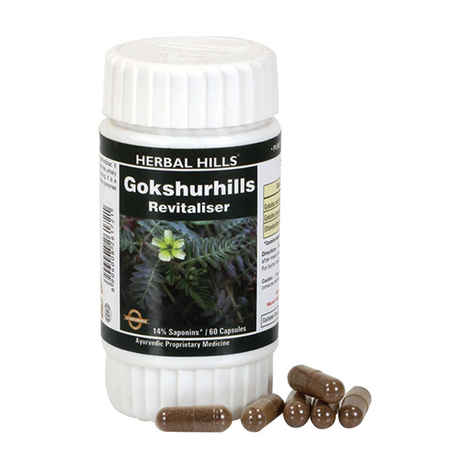Buy Herbal Hills Gokshurhills 60 Capsule - Purplle
