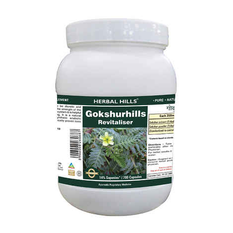 Buy Herbal Hills Gokshurhills - Value Pack 700 Capsule - Purplle